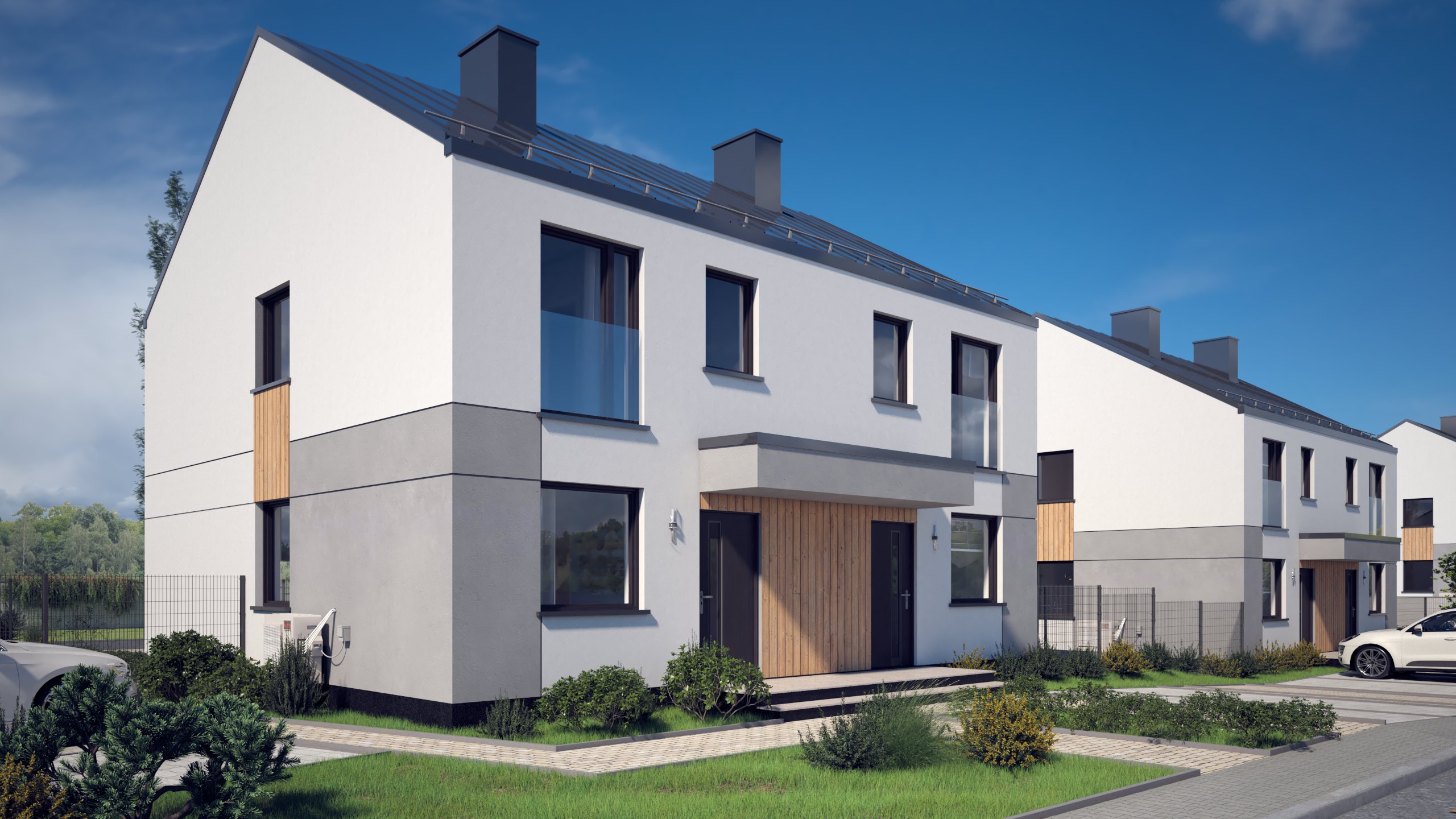 Budowa domów bliźniaczych ZELDOM Development